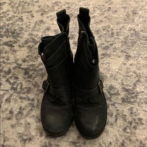 Vince Camuto combat boots